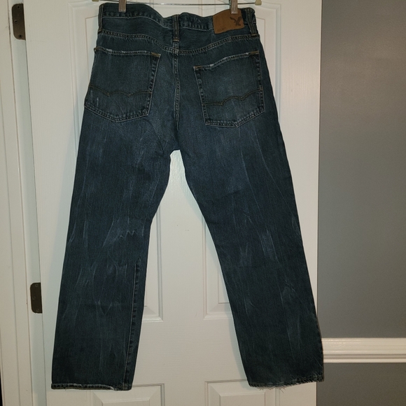 American Eagle Men's Relaxed Straight Jeans 32x30 - Picture 3 of 4